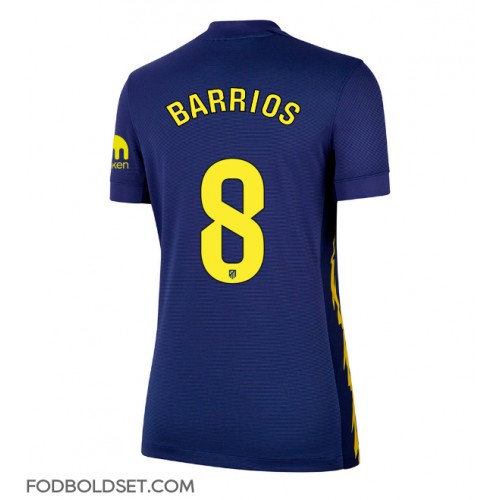 Atletico Madrid Pablo Barrios #8 Udebanetrøje Dame 2025-26 Kortærmet